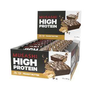 Musashi High Protein Bars - Peanut Butter