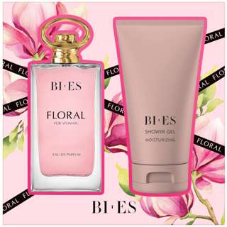 BI-ES Floral Gift Set (EDP 90ml + Shower Gel 150ml)