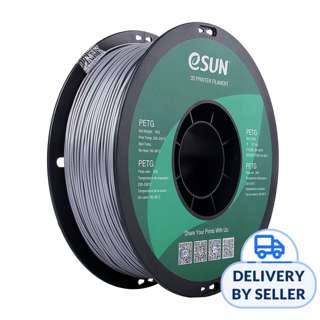 eSun PETG 1.75mm 1KG 3D Printer Filament - Solid Silver