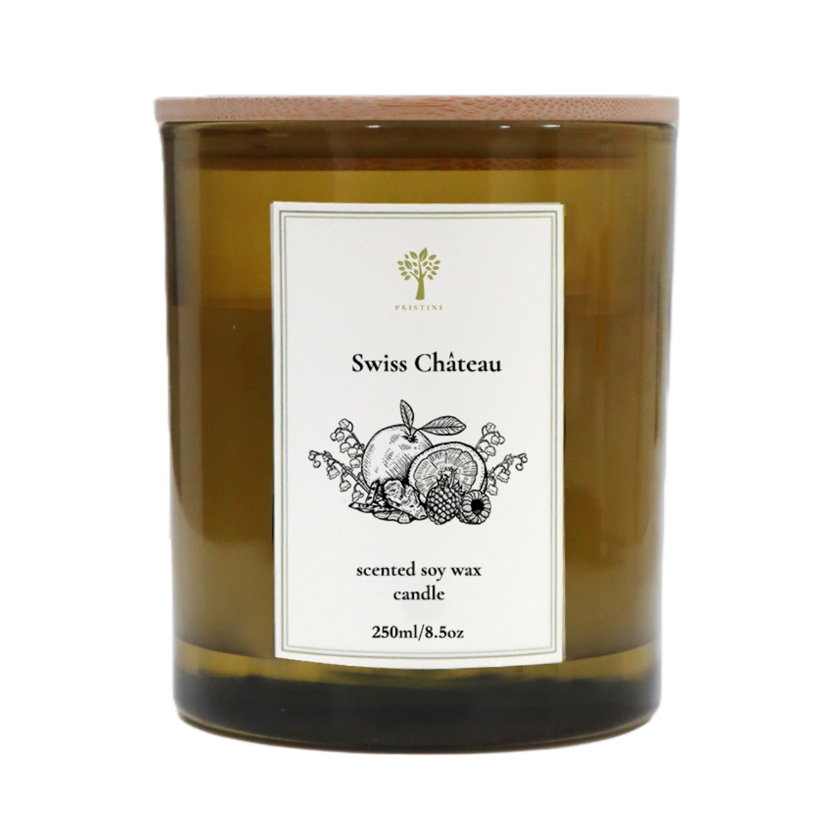 Pristine Soy Wax Candle - Swiss Chateau - Hotel