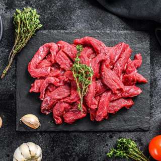 Master Grocer Aus B.Angus Beef Flank Stir Fry 200g - Chill