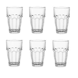 Bormioli Rocco Rock Bar Super Cooler Glass - Clear (Set of 6)