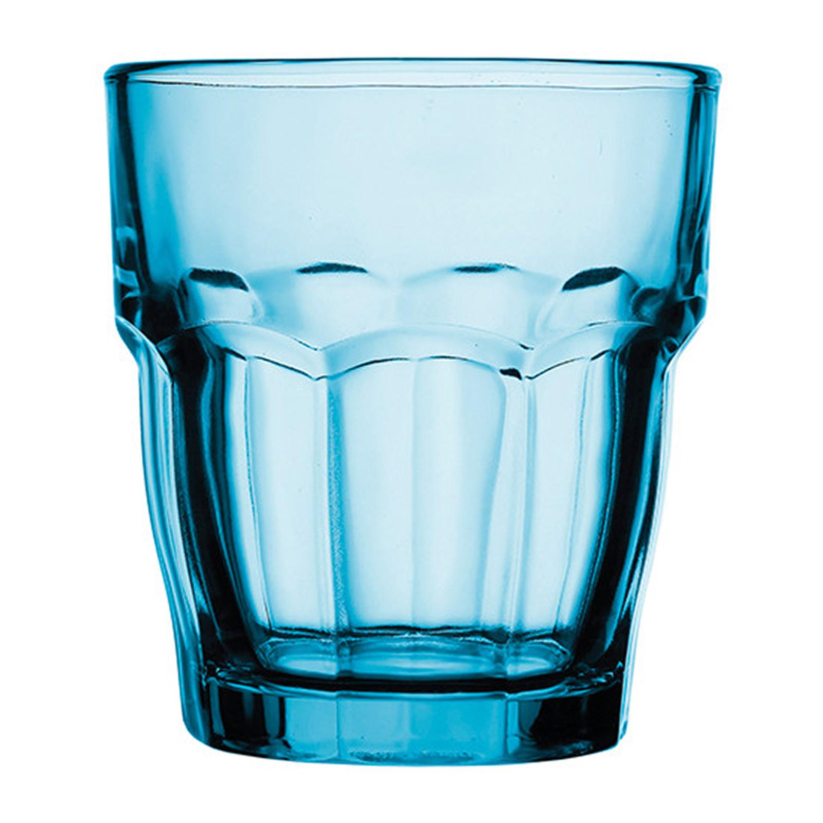 Bormioli Rocco Lounge DOF Glas, 4er-Set, 382 ml, transparent, für Whiskey, Bourbon, Saft und Wasser, hergestellt in Italien