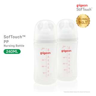 Pigeon Softouch 3 Wide Neck PP Nursing Bottle
