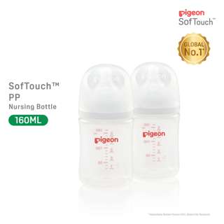 Pigeon Softouch 3 Wide Neck PP Nursing Bottle