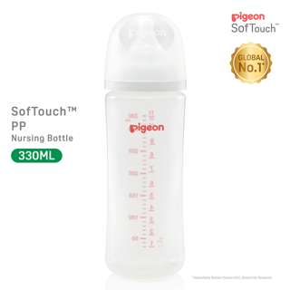 Pigeon Softouch 3 Wide Neck PP Nursing Bottle