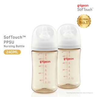Pigeon Softouch 3 Wide Neck PPSU Nursing Bottle