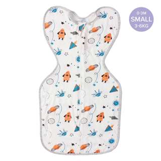 Cubble Bamboo Swaddle Arms Up Sleeping Bag Outer Space-Small