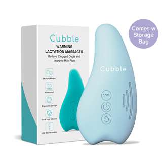 Cubble Warming Lactation Massager - Baby Blue Cubble Warming Lactation Massager - Baby Blue