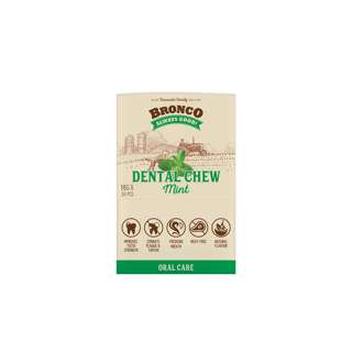 Bronco Dental Chew For Dogs - Mint (CTN)
