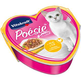 Vitakraft Poesie Hearts Chicken & Vege in Sauce Carton