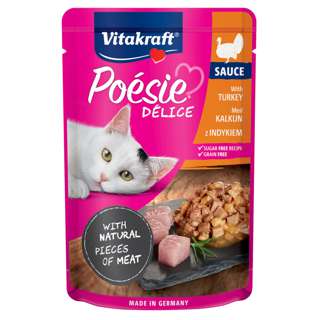 Vitakraft Poesie Delice Turkey in Sauce (CTN)