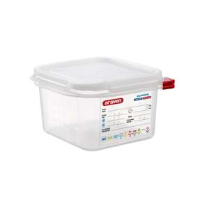 Araven Polypropylene Square Food Container - 2L Araven Polypropylene Square Food Container - 2L