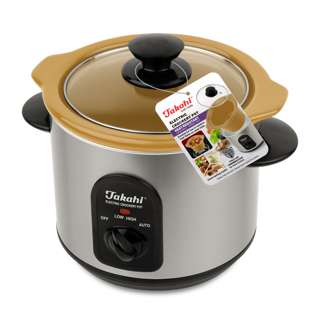 Takahi 1.5L Electric Crockery Pot/Slow Cooker 1522 Type HR-TS