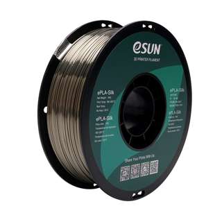 eSun Metal eSilk-PLA 1.75mm 1KG 3D Printer Filament - Bronze