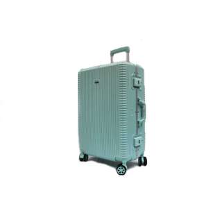 28" Polycarbonate Aluminium Frame Luggage - Aquamarine