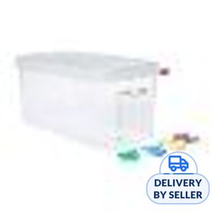 Récipient Carré Transparent Araven 6 Litres – Polypropylène, Avec Couvercle, 235x235x190 Mm, étiquette De Traçabilité, ColorClips Inclus