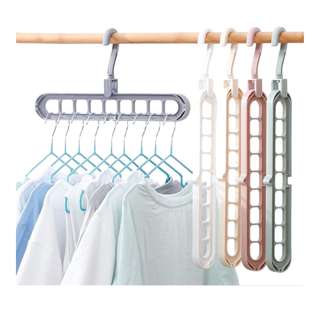 PurityWhite 9 Hole Space Saving Hanger