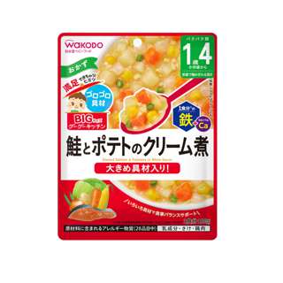 Wakodo Stewed Salmon & Potatoes in White Sauce