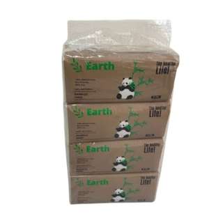 Earth 3ply Earth Classic 3Ply Facial Tissue Soft Pack Earth 3ply Earth Classic 3Ply Facial Tissue Soft Pack