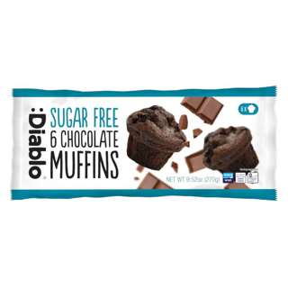 Diablo Sugar Free Muffins - Chocolate