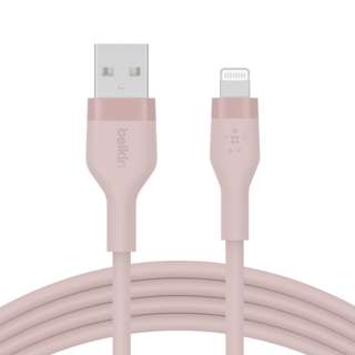 Belkin Usb-A To Lighting Silicone 1M  Pink