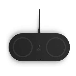 Belkin BoostCharge 15W Dual Wireless Charging Pads - Black