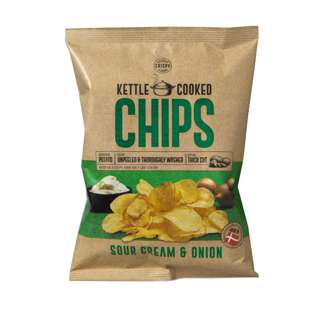 Kettle Cooked Chips - Sour & Cream Kettle Cooked Chips - Sour & Cream