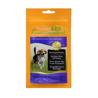 Naturlife Dog Snack - Smoked Salmon Flavour with Black Sesame