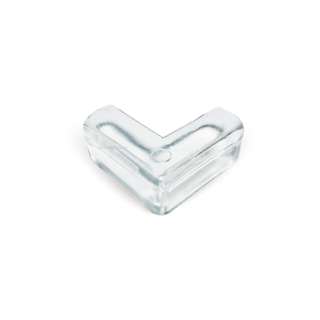 MillionParcel Transparent Corner Guard - L-Shape