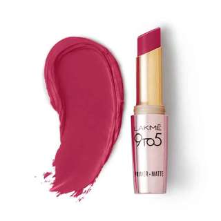 Lakme 9-5 Premier + Matte Lip Colour - Maroon Mix