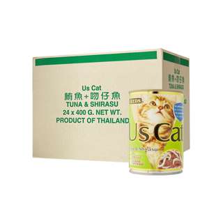 US Cat Wet Food - Tuna & Shirasu