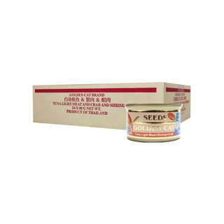 Golden Cat Wet Can Food - Tuna & Shrimp & Crab