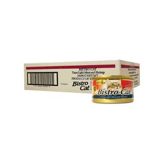Bistro Cat Wet Can Food - Tuna & Shrimp Bistro Cat Wet Can Food - Tuna & Shrimp