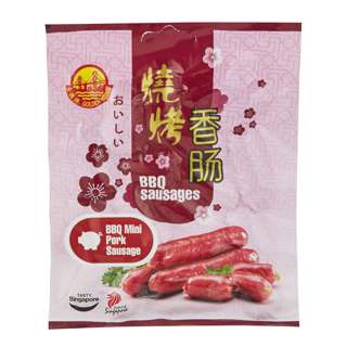 Golden Bridge Mini BBQ Pork Sausages - Chilled Golden Bridge Mini BBQ Pork Sausages - Chilled