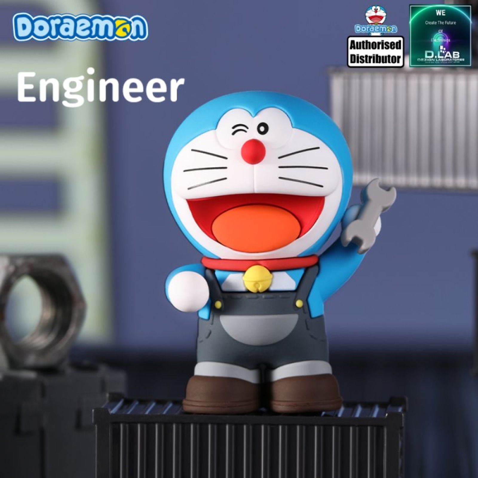 Doraemon Lab D.LAB Doraemon Job Night Light (Engineer) | NTUC FairPrice
