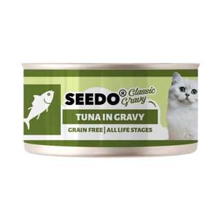 Seedo Classic Gravy Wet Cat canned food (Tuna)