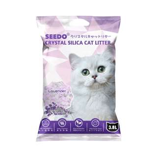 Seedo Crystal Silica Cat Litter Lavender Seedo Crystal Silica Cat Litter Lavender