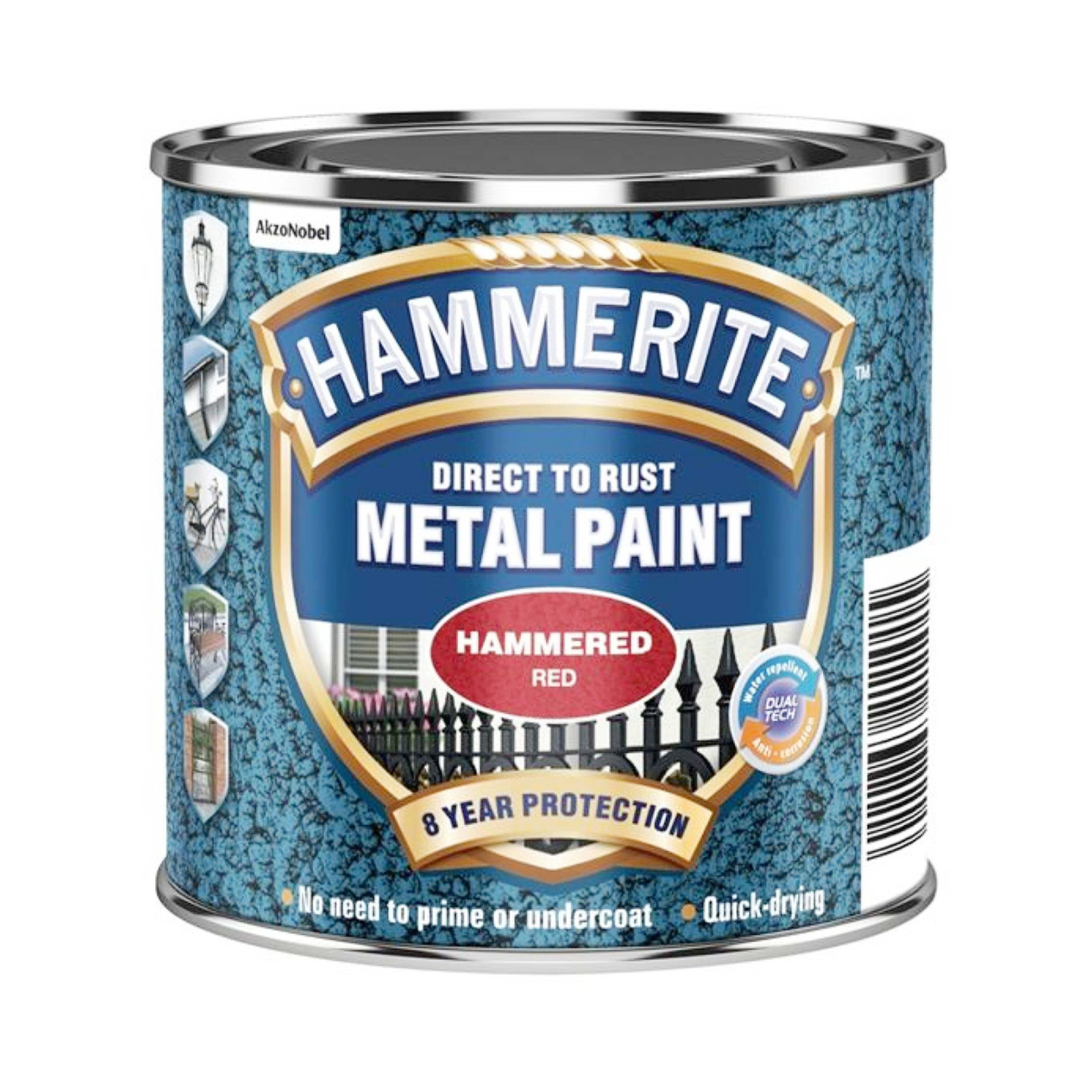 Hammerite Direct to Rust Hammered Red Metal Paint | NTUC FairPrice