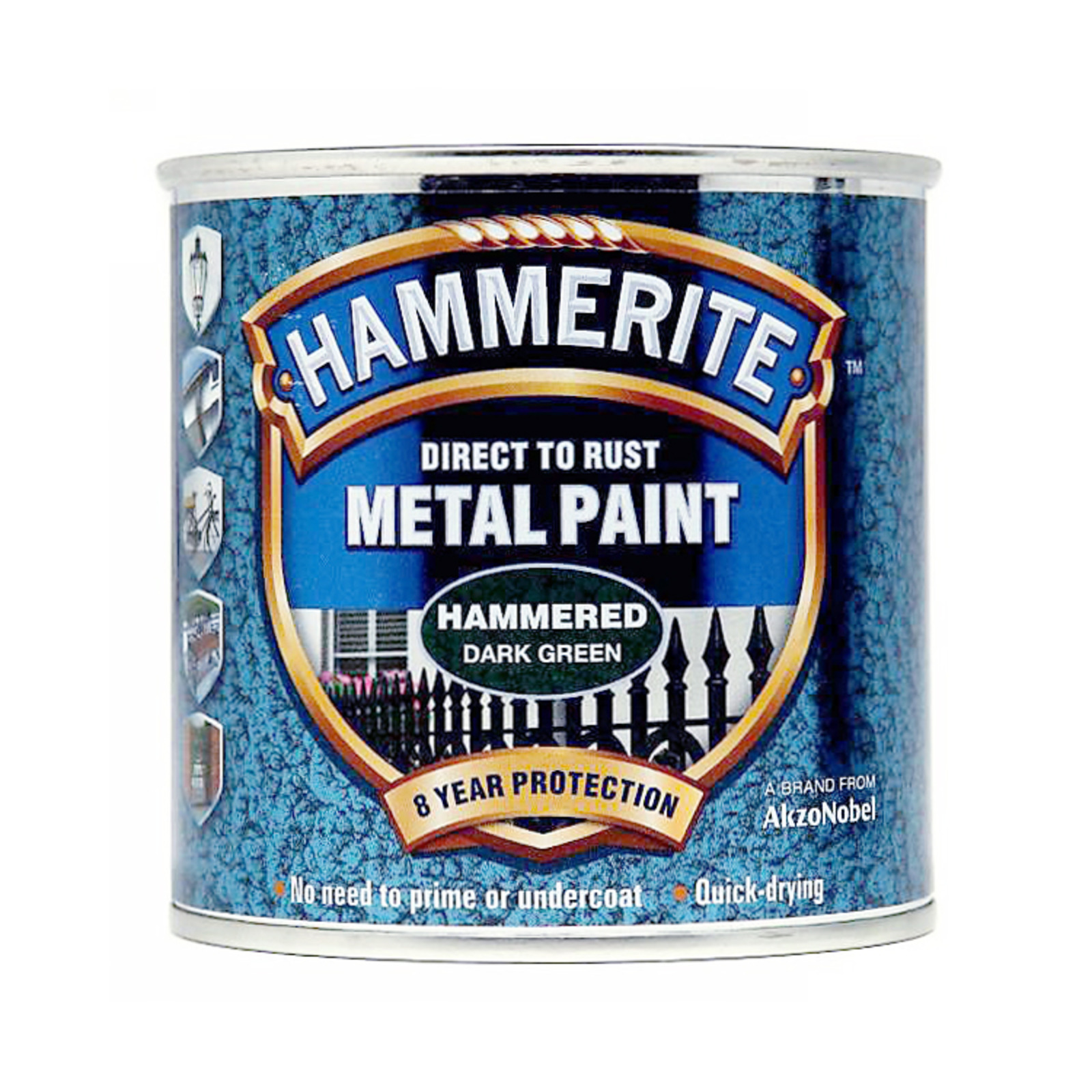 Hammerite Direct to Rust Hammered D/Green Metal Paint NTUC FairPrice