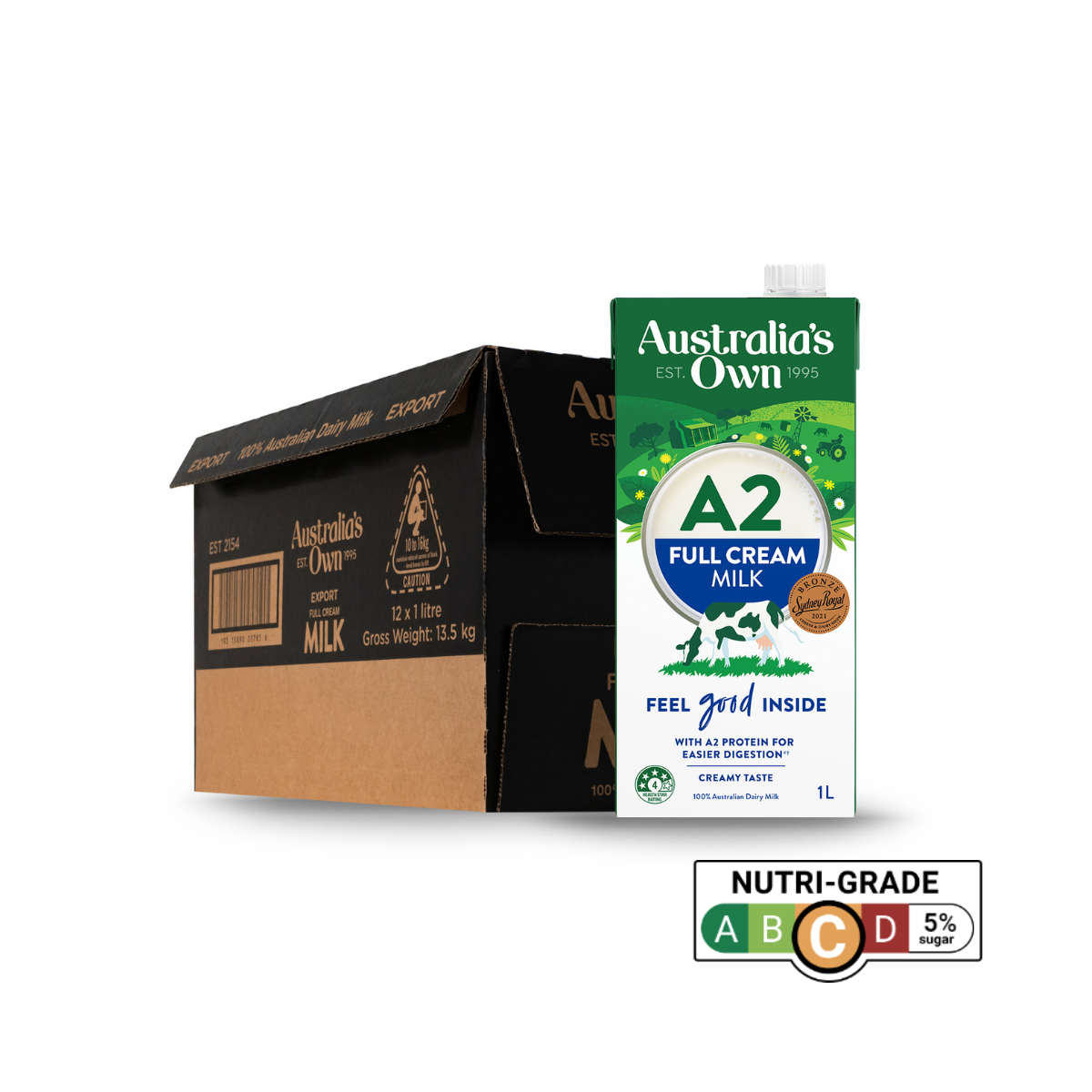 Australia's Own A2 Full Cream Milk Australia's Own A2 Full Cream Milk