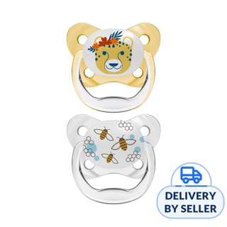 Dr. Brown's Prevent Contoured Pacifier, Stage 2, Yellow