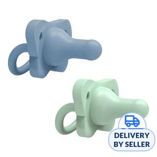 Dr. Brown's HappyPaci 100% Silicone Pacifier, 0-6m, Blue