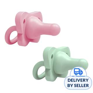 Dr. Brown's HappyPaci 100% Silicone Pacifier, 0-6m, Pink