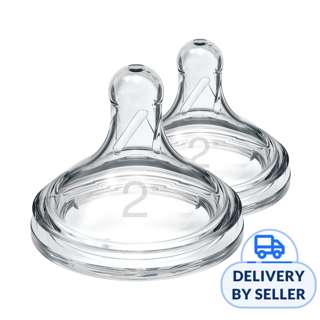 Dr. Brown's Wide-Neck Level 2 Bottle Silicone Nipple