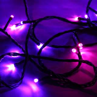 Partyforte Christmas Led Light 10M 100S Safety Mark-Purple Partyforte Christmas Led Light 10M 100S Safety Mark-Purple