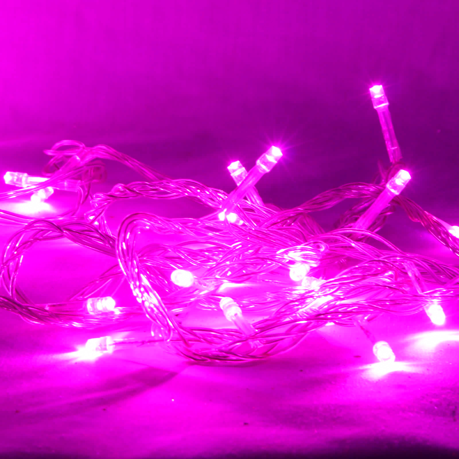 Partyforte Christmas Led Light 10M 100S Safety MarkPink NTUC FairPrice