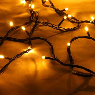 Partyforte Christmas Led Light 10M 100S Safety Mark-WarmWhite