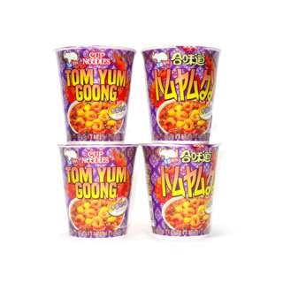 Nissin Tom Yum Goong Cup Noodle - Bundle of 4