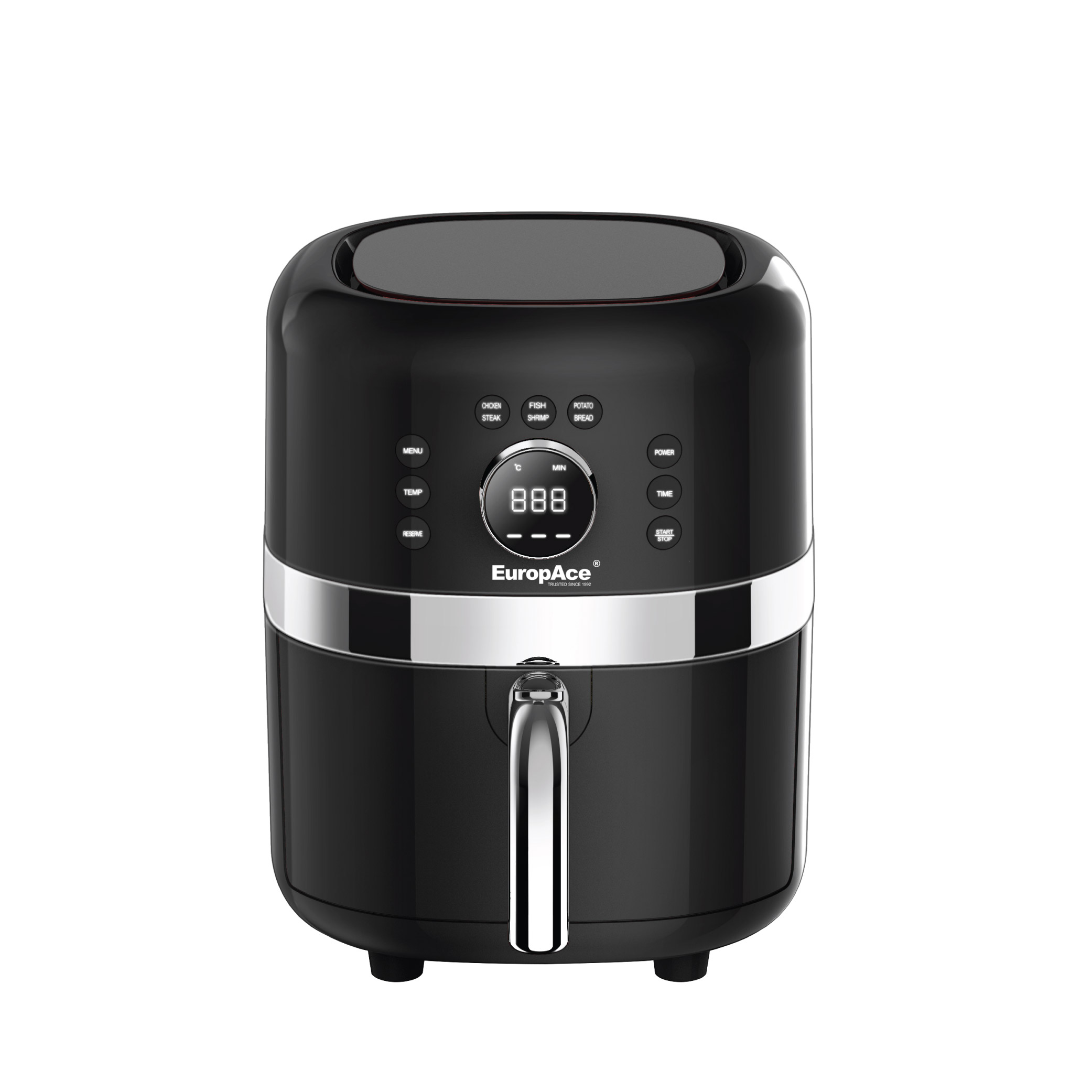 EuropAce 3.5L Digital Air Fryer Gloss Black (EAF 5351Y) NTUC FairPrice